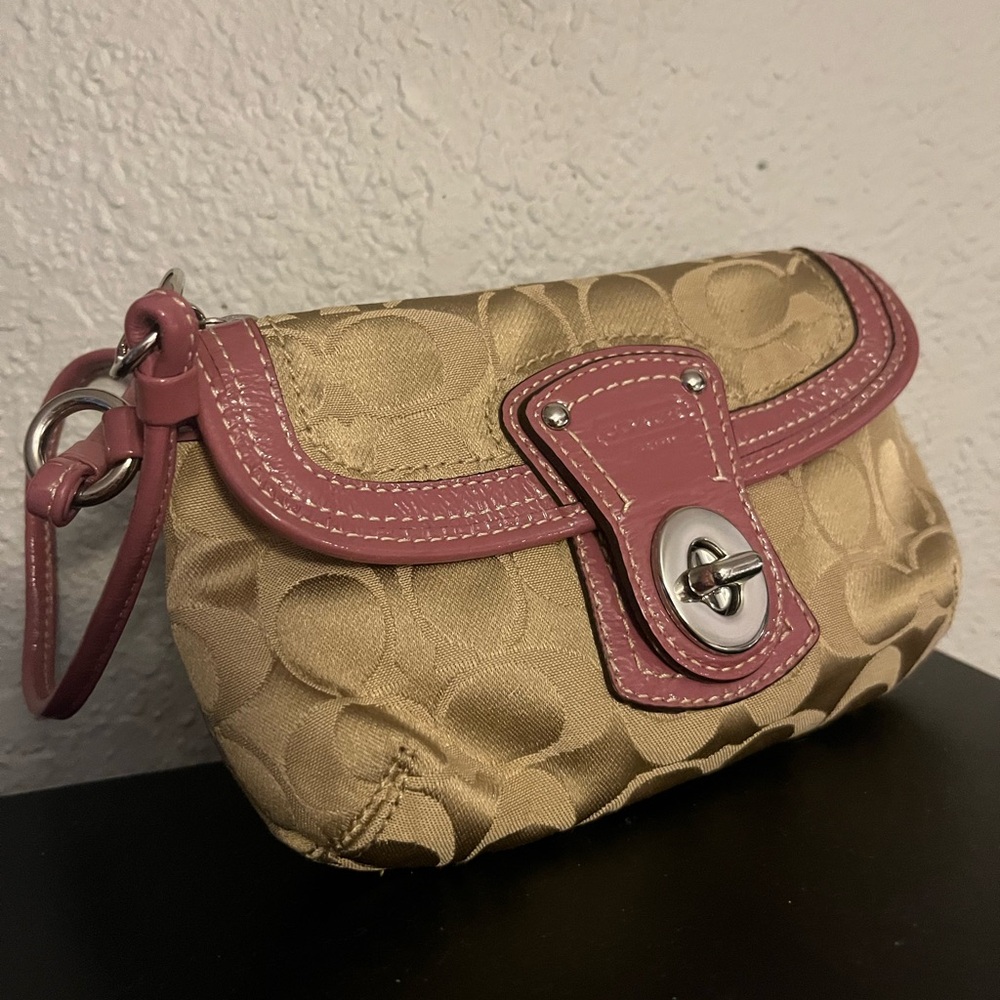 Coach wristlet